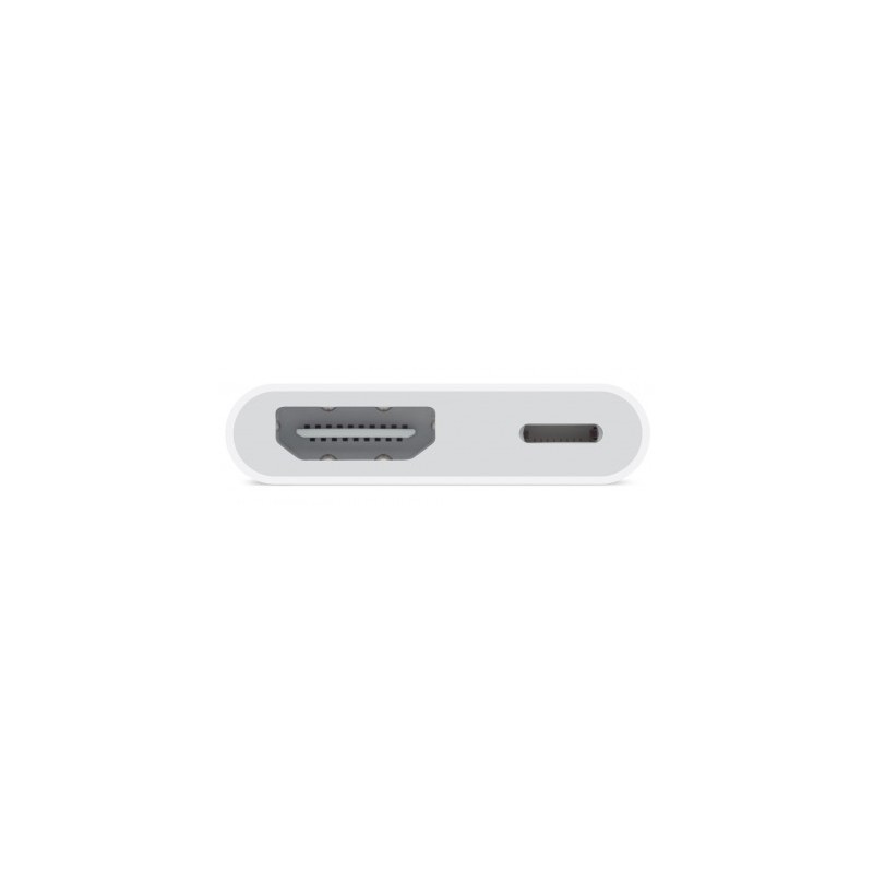 Adaptador Lightning a AV digital APPLE - Color blanco, Apple, Adaptadores