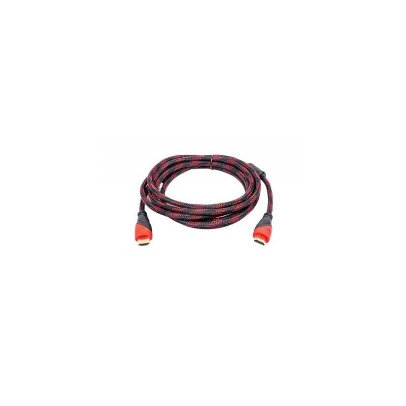 Cable HDMI Naceb Technology - 1, 5 m, HDMI, HDMI, Macho/Macho, Rojo