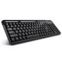 Teclado VORAGO KB-202 - USB, Alámbrico, Negro