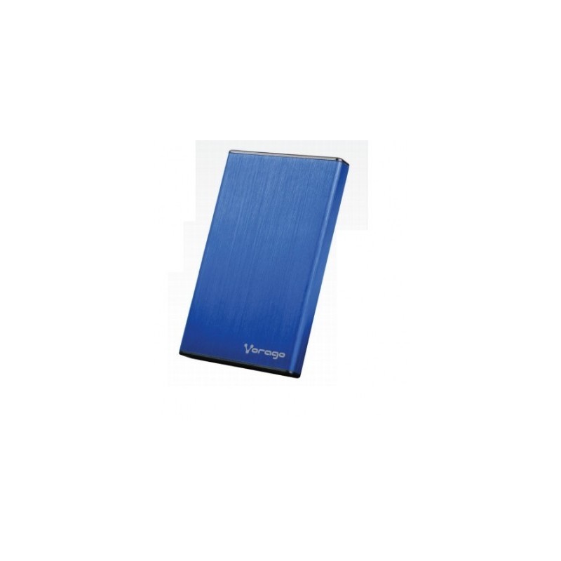 Enclosure VORAGO 70C0P00 - 1 TB, USB 2.0, 2.5 pulgadas, Azul