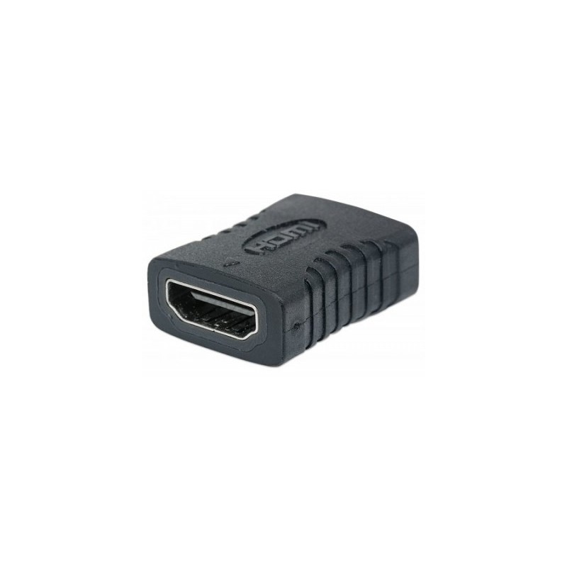 Cople HDMI MANHATTAN - HDMI, HDMI, Hembra/hembra, Negro