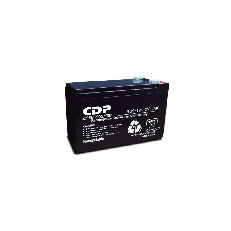 Batería modelo CDP - Negro, 12 V