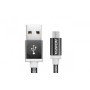 Cable Micro USB ADATA - 1 m, USB A, Micro-USB B, Macho/Macho, Negro