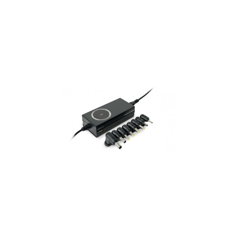 Adaptador de corriente PERFECT CHOICE - Negro