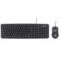 Kit de Mouse y Teclado 178464 MANHATTAN - Estándar, Negro, 1000 DPI