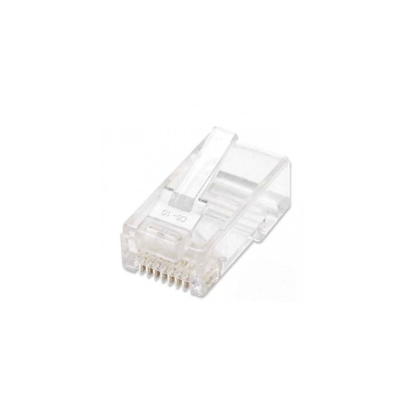 Plugs de Red CAT5E INTELLINET - Transparente