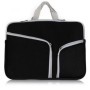 Funda - 15.4 Pulgadas, p/Laptop, Neopreno, Negro, BROBOTIX 457896N