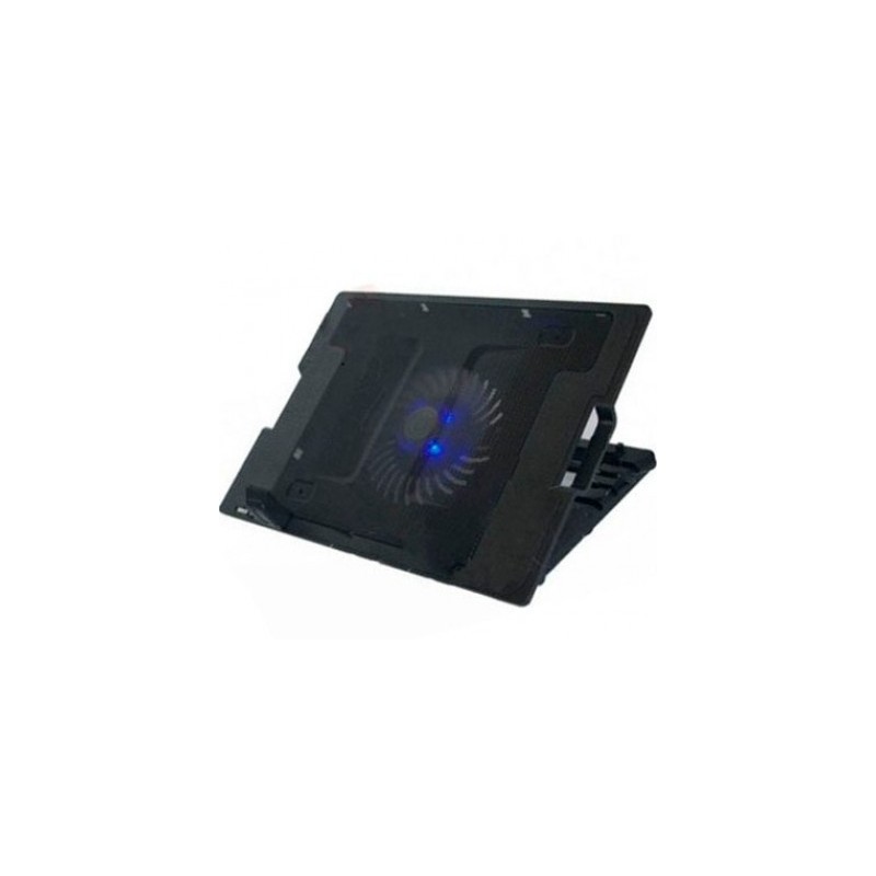 Base Enfriadora BROBOTIX - Negro, Metal, Ventilador, Universal