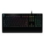 Teclado Gaming LOGITECH G213 PRODIGY - USB, QWERTY, Inglés, Negro, Multicolor