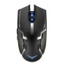 Mouse Gaming Naceb Technology NA-631 - RF inalámbrico, Negro