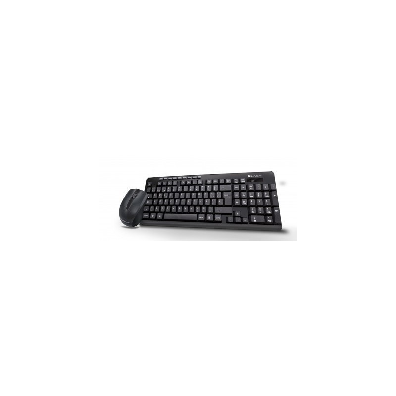 Kit Teclado y Mouse Inalámbrico TechZone TZ16COMB01-INA -