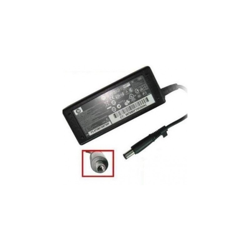 Cargador AC-HP Punta Amarilla compatible con HP Compaq -