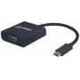 Convertidor USB C a HDMI MANHATTAN 151788 - USB C, HDMI, Negro