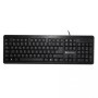 Teclado TechZone TZ16TEC01-ALA USB - Negro