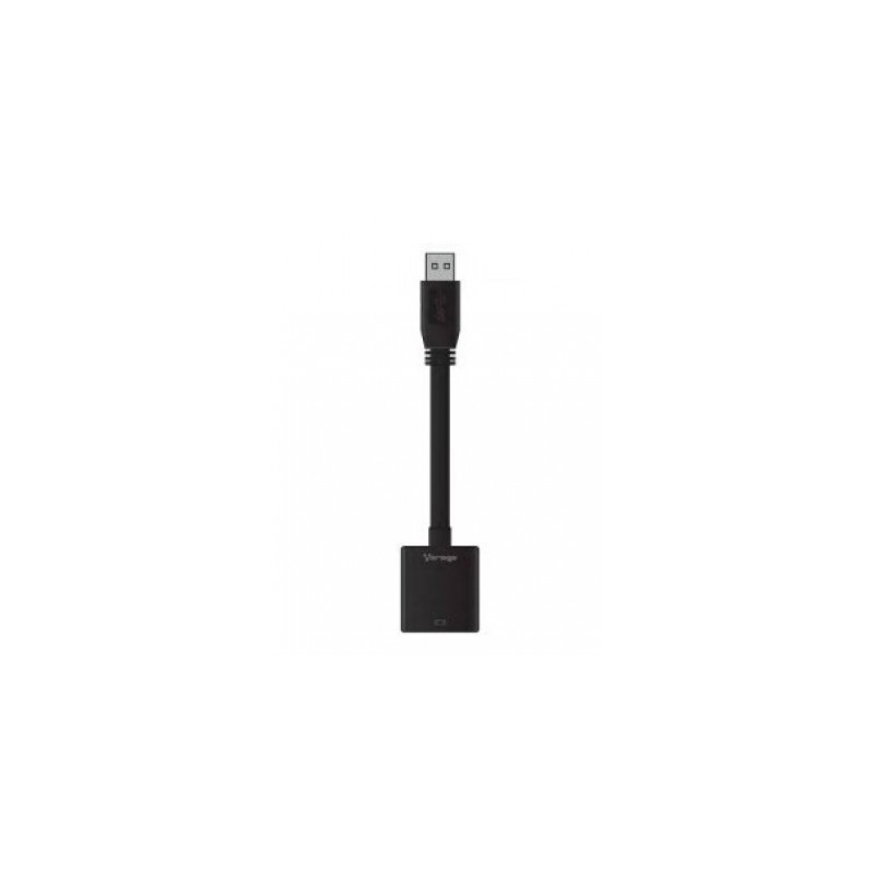 Adaptador USB VORAGO ADP-200 - USB, Negro