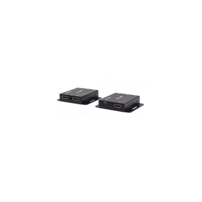 Extensor HDMI MANHATTAN 207461 - Negro