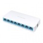 Mini Switch MERCUSYS MS108 - Color blanco, 8