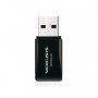 Adadptador Mini USB 2.0 MERCUSYS MW300UM - Negro, 300 Mbit/s