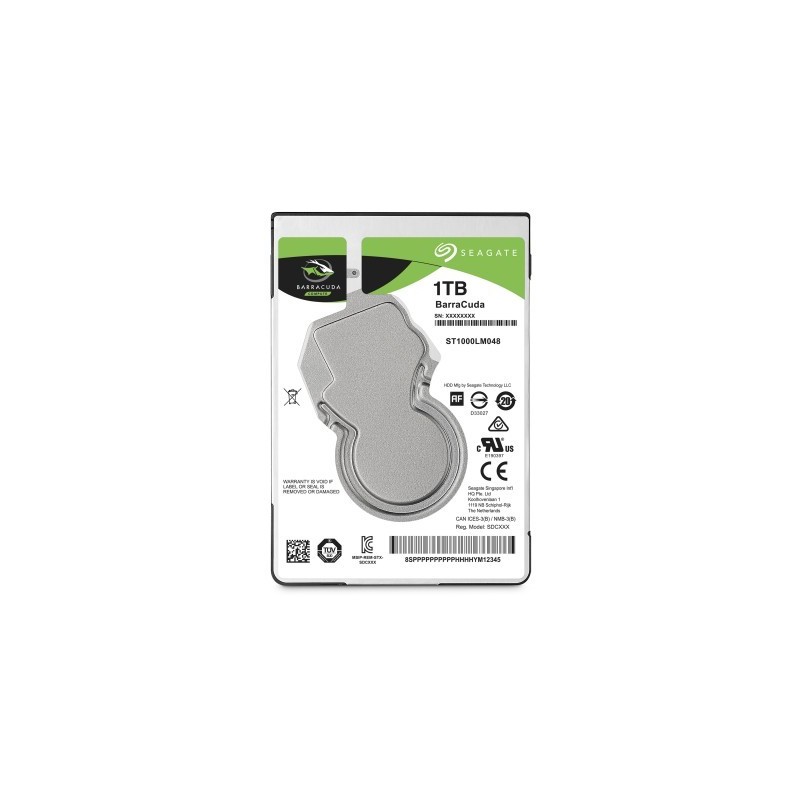 Disco Duro SEAGATE ST1000LM048 - 1 TB, Serial ATA III, 5400 RPM, 2.5 pulgadas