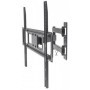 Soporte para TV MANHATTAN 461337 - Negro, Pantallas, Universal