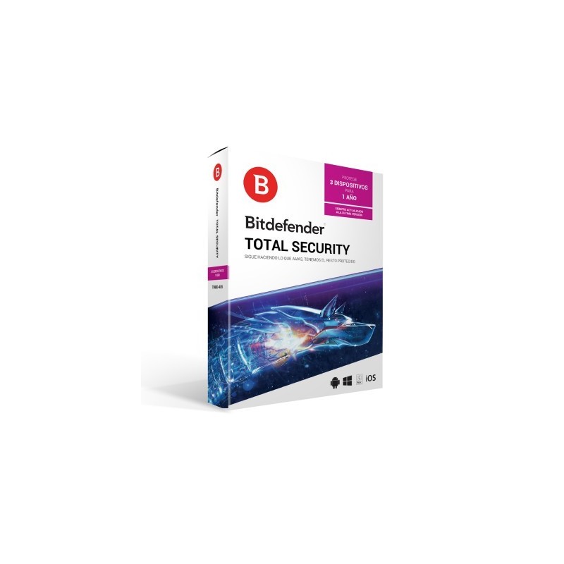 Antivirus BITDEFENDER TMBD-409 - 3 licencias, 1 Año(s)