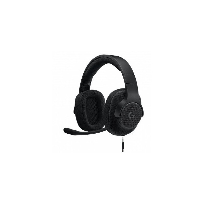 Diadema LOGITECH G433 - Negro, 2 m, PC/Juegos, 107 dB