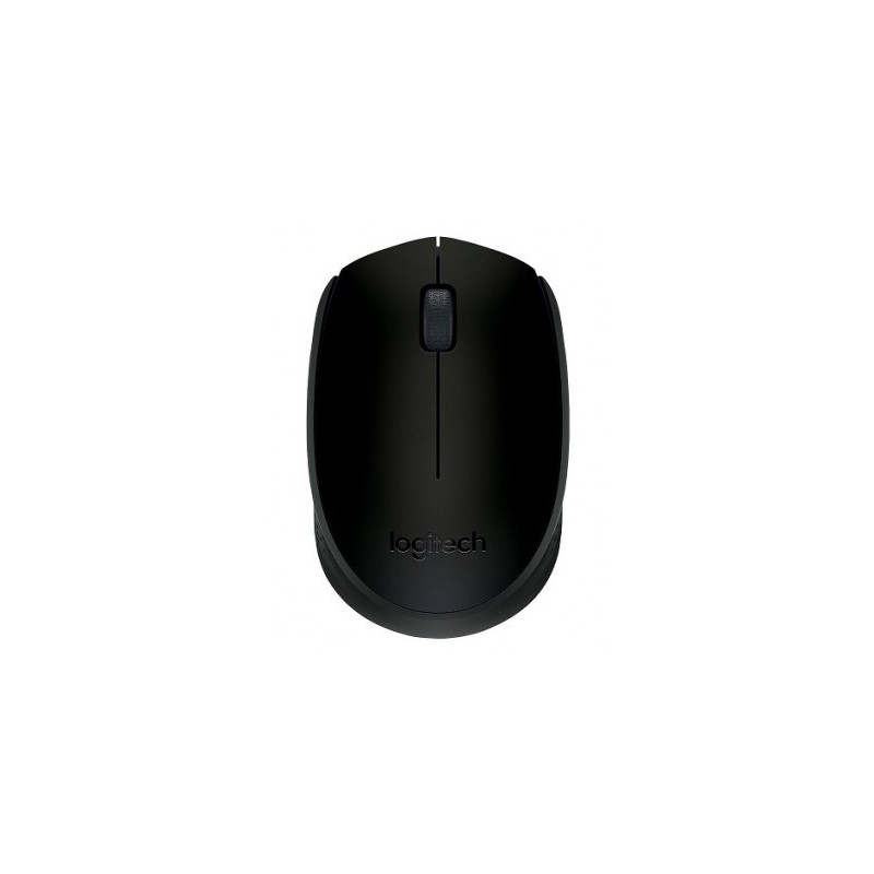 Mouse LOGITECH M170 - Gris, 3 botones, RF inalámbrico, Óptico