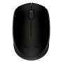 Mouse LOGITECH M170 - Gris, 3 botones, RF inalámbrico, Óptico