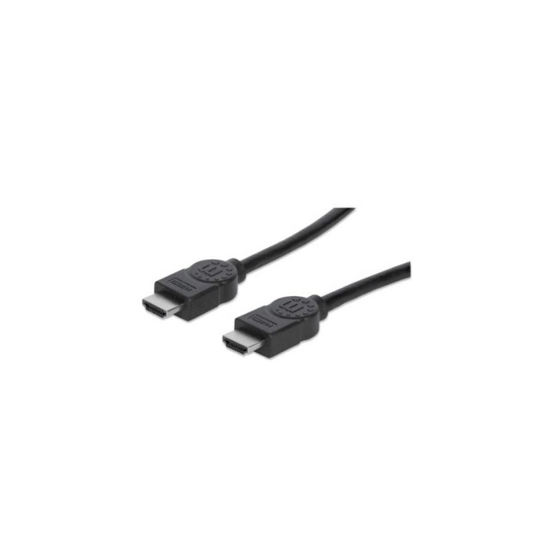 Cable HDMI MANHATTAN - 5 m, HDMI, HDMI, Macho/Macho, Negro