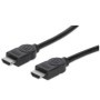 Cable HDMI MANHATTAN - 5 m, HDMI, HDMI, Macho/Macho, Negro