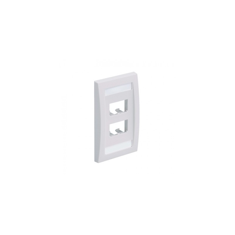 Placa Ejecutiva PANDUIT CFPE4WHY - Color blanco