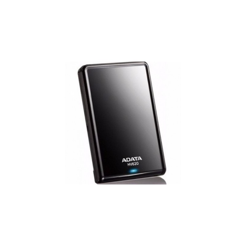 Disco Duro Externo ADATA AHV620S-1TU3-CBK - 1 TB, USB 3.2 Gen1, compatible con USB 2.0, 2.5 pulgadas, Negro