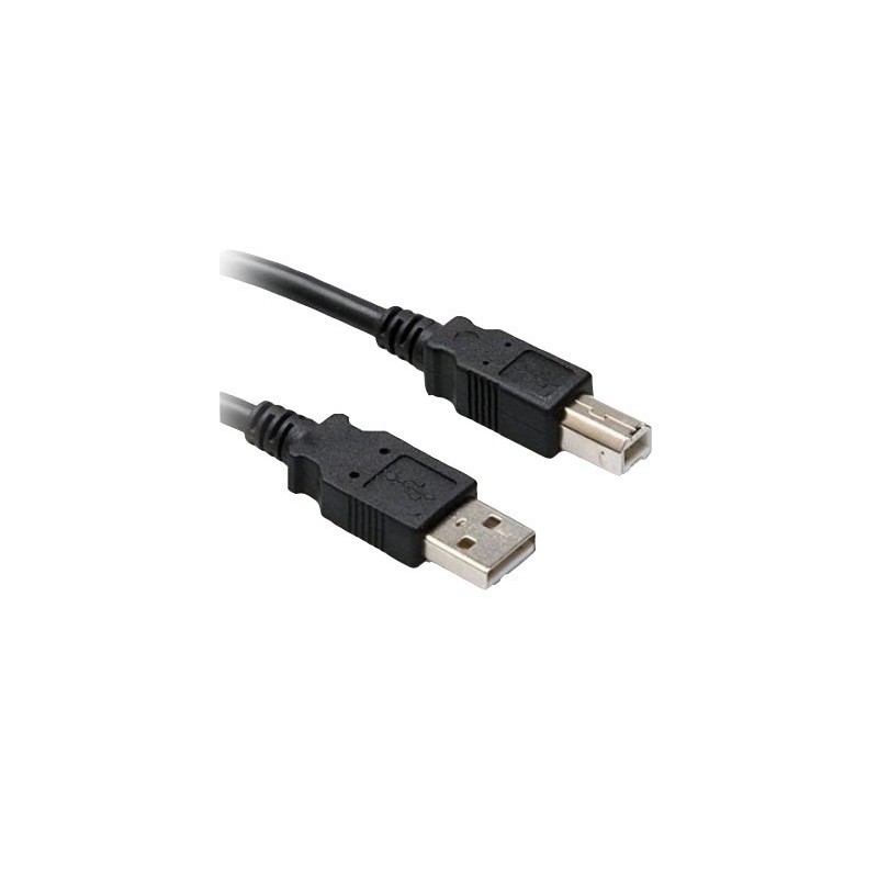 Cable USB BROBOTIX 102327 - 1, 8 m, Negro