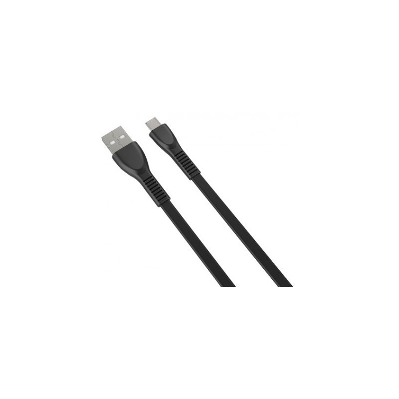 Cable USB a Micro USB Naceb Technology NA-0103N - USB, Micro USB, 1 m, Negro