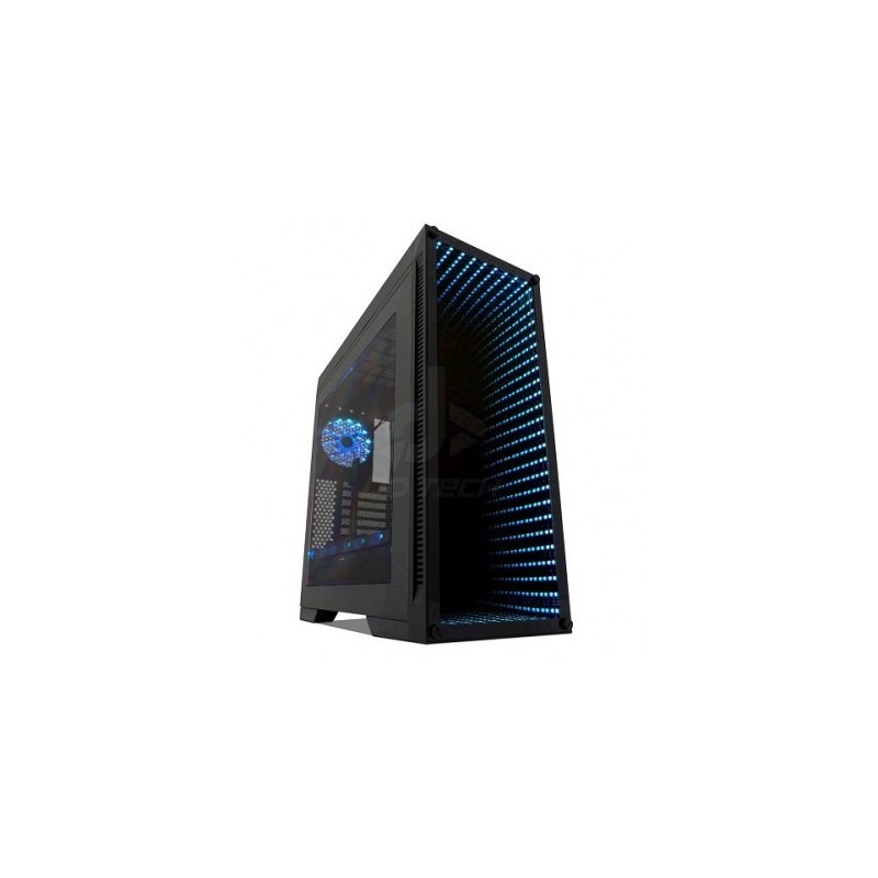 Gabinete Gaming GAME FACTOR CSG601 - Torre, PC, ATX, Negro