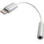 Cable Lightning a Audio BROBOTIX 170101 - Color blanco, Apple, Cable Lightning