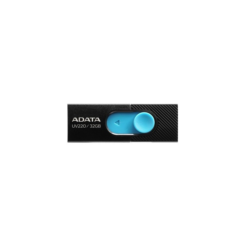 Memorias USB ADATA UV220 - Negro, 32 GB