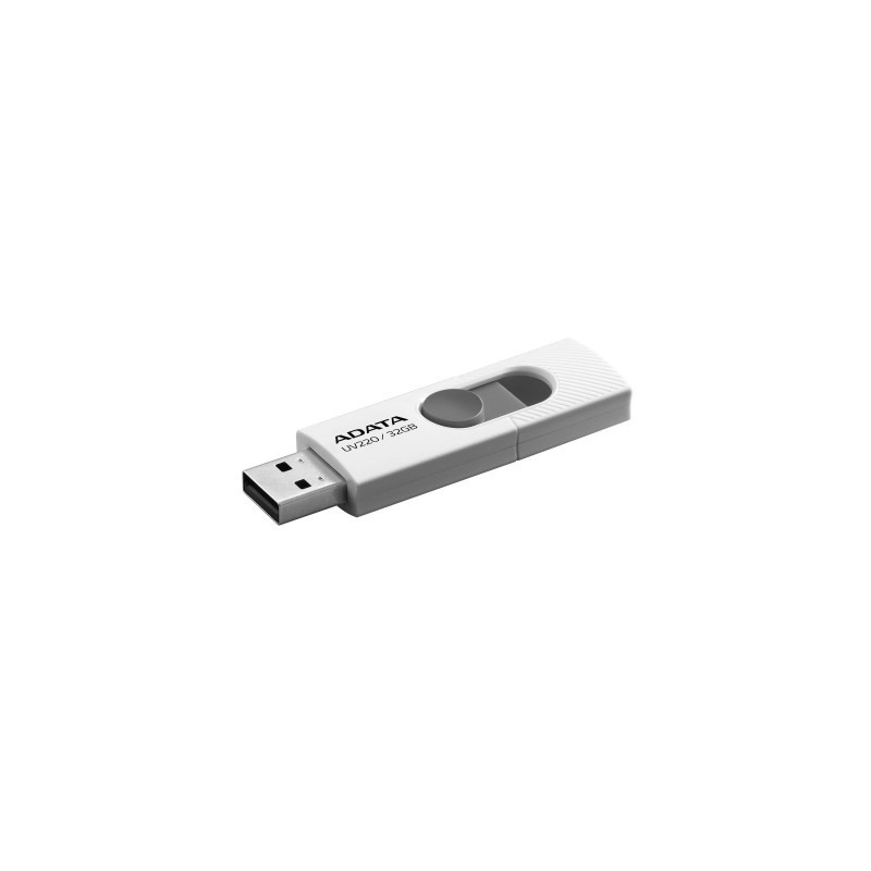 Memoria USB ADATA UV220 - Color blanco, 32 GB, USB 2.0