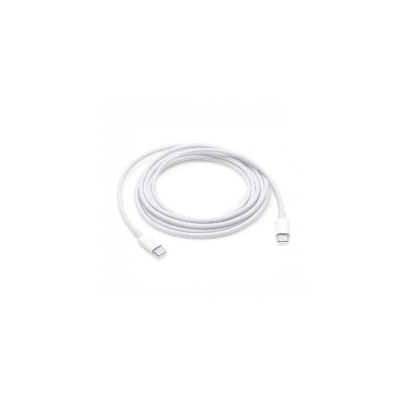 Cable USB APPLE MLL82AM/A - Color blanco, Apple, 2 m, Cable cargador