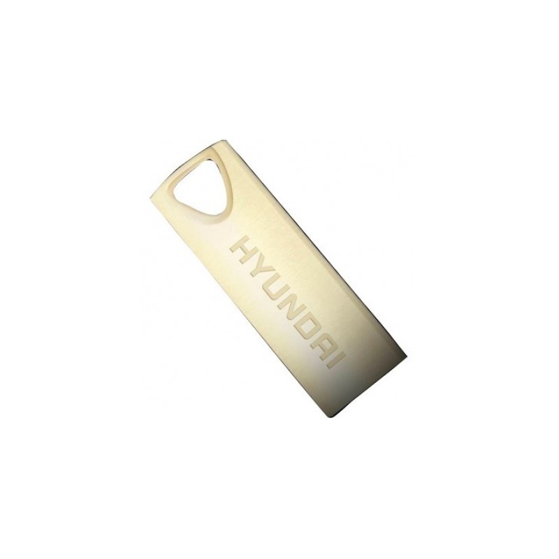 Memoria USB HYUNDAI U2BK/16GAG - Oro, 16 GB, USB 2.0