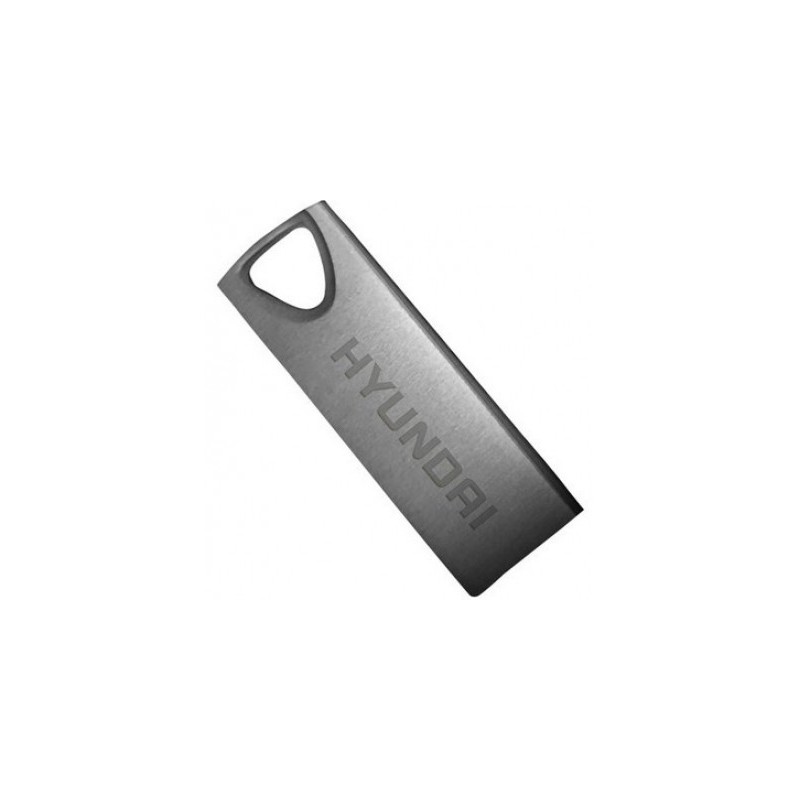 Memoria USB HYUNDAI U2BK/16GASG - Gris, 16 GB, USB 2.0, 10 MB/s, 3 MB/s