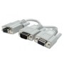 Cable Y para Video (328302) HD15 Macho a 2X HD15 Hembra - 15 cm.