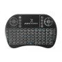 Mini Teclado PERFECT CHOICE PC-201007 - QWERTY, Negro, Universal, Inalámbrico