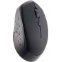 Mouse ACTECK AC-916462 - Negro, 3 botones, RF inalámbrico, Óptico, 1600 DPI