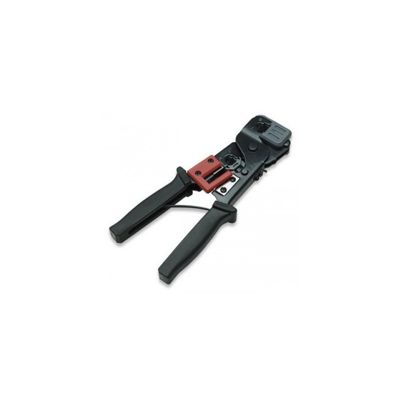 Pinza Crimpeadora INTELLINET 210836 - Negro, RJ-45