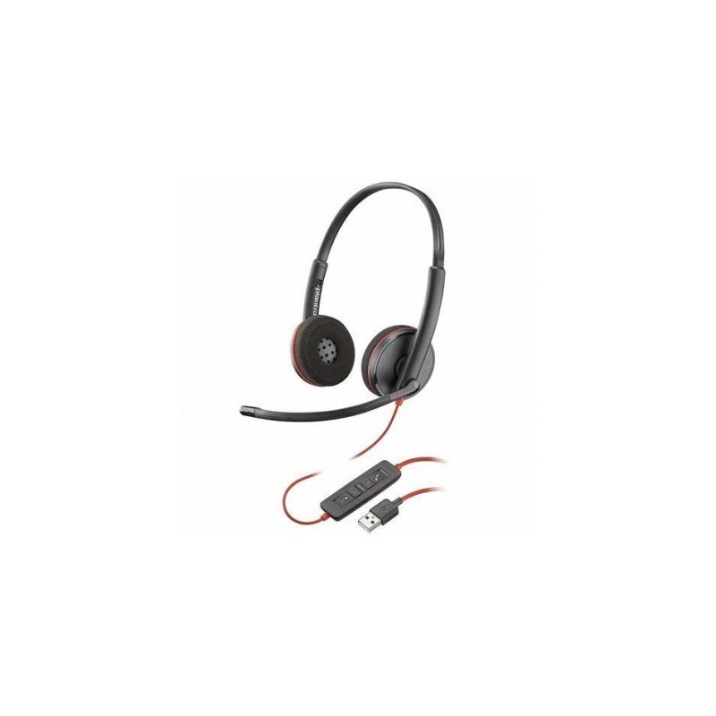 Audífonos PLANTRONICS C3220 USB-A - Negro, USB