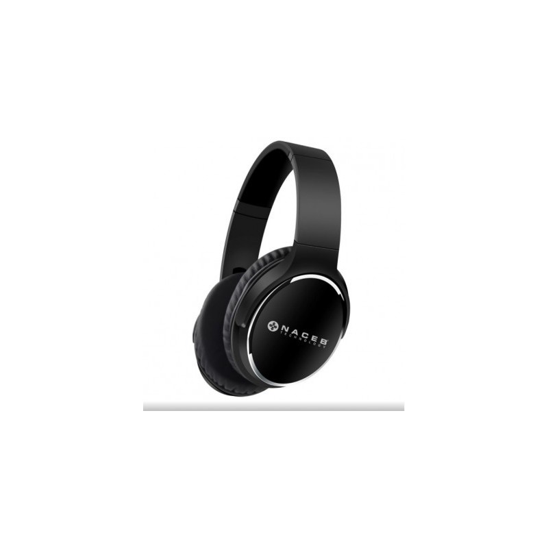 Diadema Bluetooh Fornax Naceb Technology NA-0308N - Negro, Bluetooth