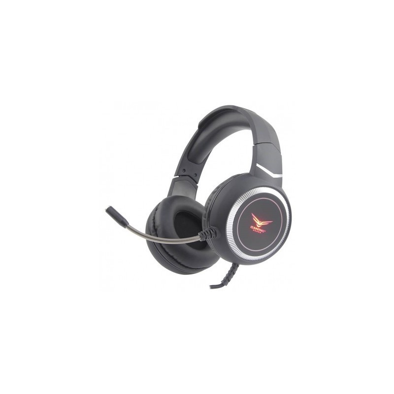 Audífonos Gamer  Naceb Technology NA-0311 - Negro, 2 m