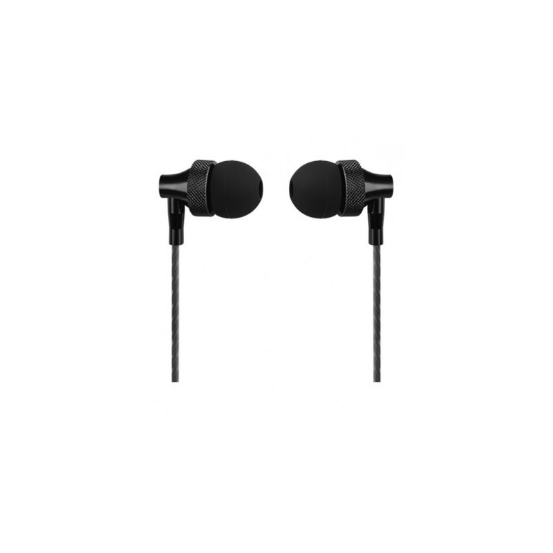 Audífonos IN EAR STRETTO PERFECT CHOICE PC-116608 - Negro, Alámbrico, 3.5 mm, 1.2 m