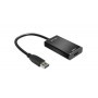 Adaptador USB A HDMI VORAGO Usb 3.0 Full HD - USB 3.0, HDMI, Negro